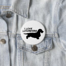 Zoek naar de jacht buttons Hond