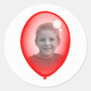Zoek naar rode ballon stickers Elk persoon