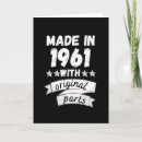 Zoek naar 1961 verjaardagskaarten Gelukkige verjaardag