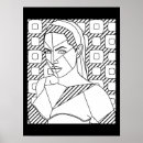 Zoek naar vrouwen illustratie posters Elk persoon