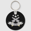 Zoek naar het wilde westen sleutelhangers Western