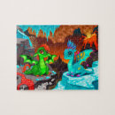 Zoek naar draken puzzels Elk persoon