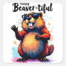 Zoek naar grappige bever stickers Schattig