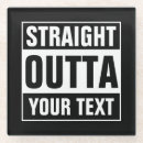 Zoek naar creëer onderzetters Typografie