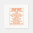 Zoek naar slogan servetten Citaat