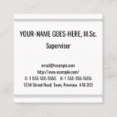 Zoek naar architect visitekaartjes Consultant