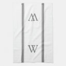Zoek naar grijs wit keuken handdoeken Monogrammen
