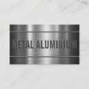 Zoek naar geborsteld aluminium visitekaartjes Metalen