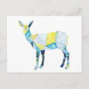 Zoek naar geometrisch hert posters Silhouet