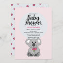 Zoek naar koala babyshower uitnodigingen Bloemen