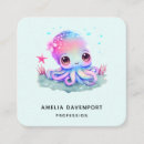 Zoek naar octopus visitekaartjes Zee