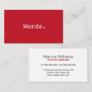 Zoek naar uitgever visitekaartjes Schrijver