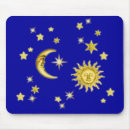 Zoek naar zon maan muismatten Sterren