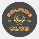 Zoek naar golfclub stickers Golfspeler