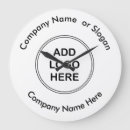 Zoek naar logo klokken Voeg uw logo toe