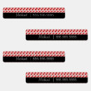 Zoek naar zakelijke etiketten Rood