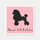 Zoek naar poedel servetten Retro