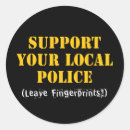 Zoek naar vingerafdrukken stickers Detective