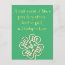 Zoek naar iers geluk briefkaarten Vriend