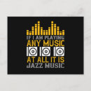 Zoek naar jazz muziek briefkaarten Muzikant