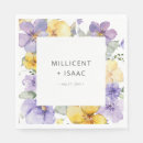 Zoek naar viooltjes servetten Waterverf