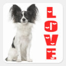 Zoek naar papillon hond stickers Puppy