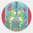 Zoek naar kus kikker stickers Kerstmis