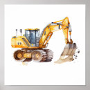 Zoek naar graafwerktuig posters Graafmachine