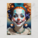 Zoek naar grappige clown briefkaarten Vis