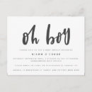 Zoek naar oh jongen uitnodigingen Aanstaande moeder