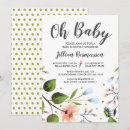 Zoek naar waterverf bloemen uitnodigingen Aanstaande moeder