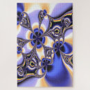 Zoek naar fractale puzzels Abstract