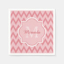 Zoek naar roze zigzag servetten Trendy