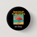 Zoek naar grappige flamingo buttons Elk persoon