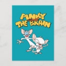 Zoek naar brain briefkaarten Pinky en het brein