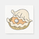 Zoek naar oesters servetten Schelp