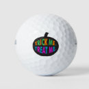 Zoek naar snoep golfballen Trick or treat
