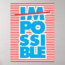 Zoek naar onmogelijke kunst Typografie