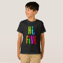 Zoek naar verjaardag van de jongen tshirts Vijf