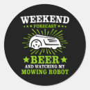 Zoek naar grasmaaiers stickers Autonome grasmaaier