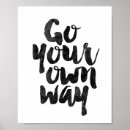 Zoek naar eigen posters Quote