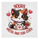 Zoek naar calico kat posters Hart