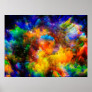 Zoek naar fractal patroon posters Zwart