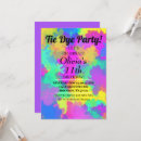 Zoek naar tie dye uitnodigingen Regenboog