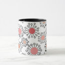 Zoek naar roze tint mokken Bloemen