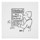 Zoek naar contant geld posters Geldautomaat