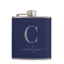 Zoek naar zilver heupflesjes Monogrammen