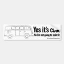 Zoek naar reizen bumperstickers Camper