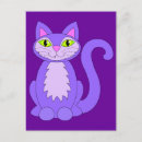 Zoek naar paarse kat briefkaarten Voor iedereen