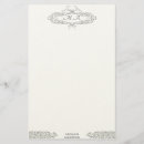 Zoek naar monogrammed briefpapier Eenvoudig